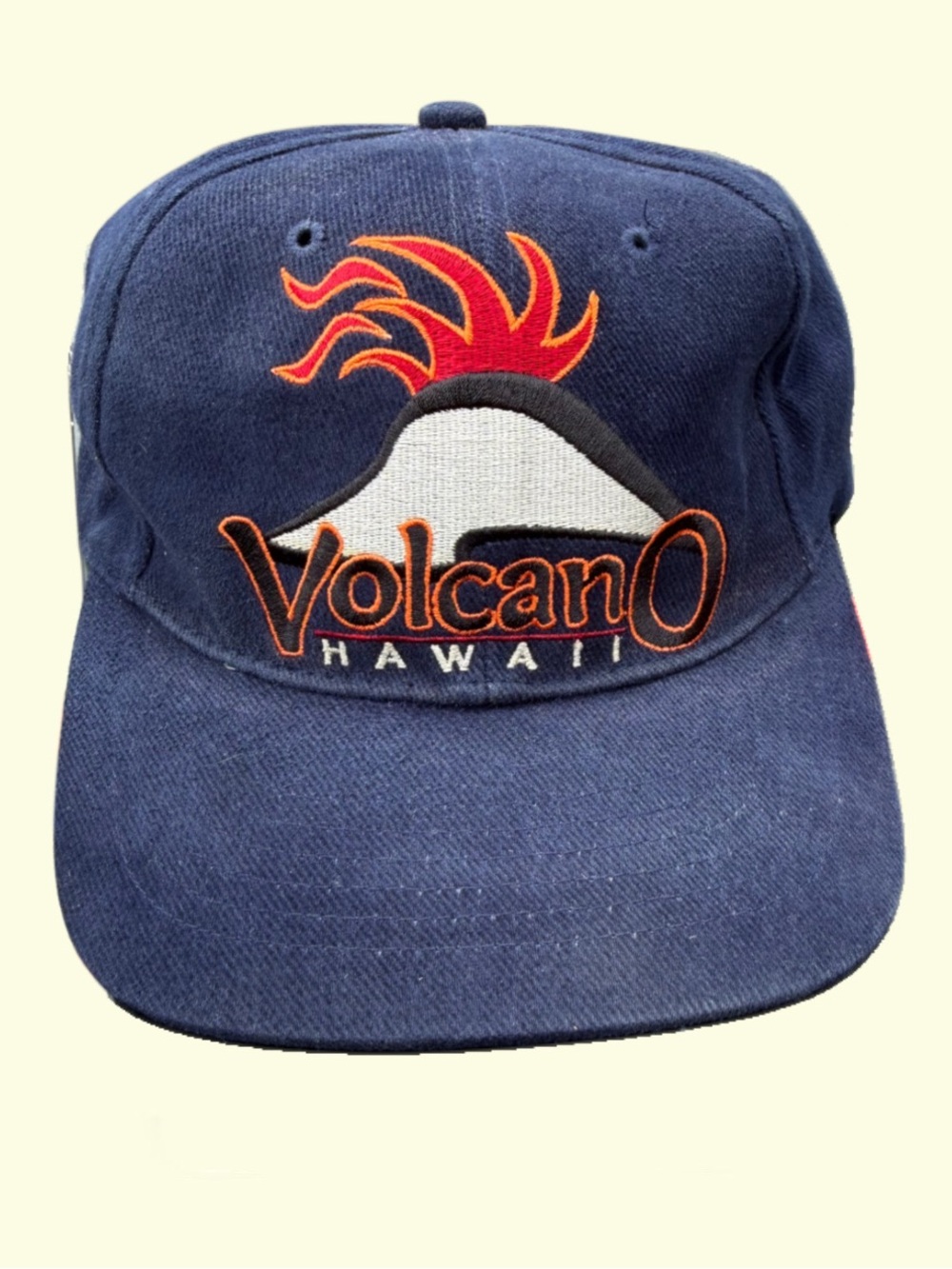 Vintage Hawaiian headwear Volcano Cap OSFA Hawaii Snap Back Mens